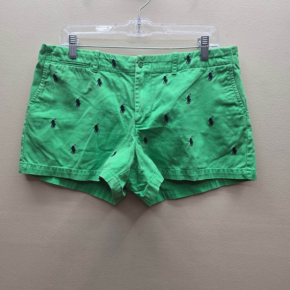 Ralph Lauren Sport Polo Pony Green Women's Shorts